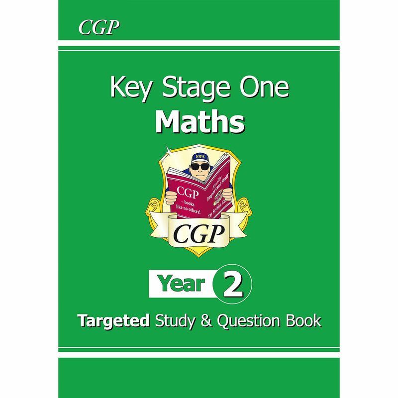 CGP New KS1 Study & Practice Book Collection 3 Books Bundle - The Book Bundle