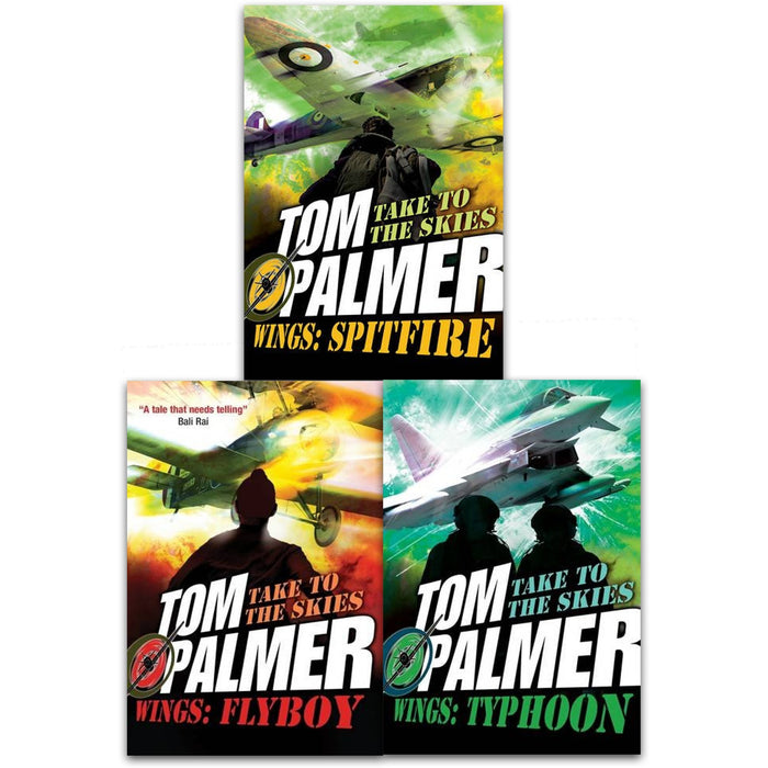 Tom Palmer Collection Wing 3 Books Set (Flyboy, Typhoon, Spitfire) - The Book Bundle