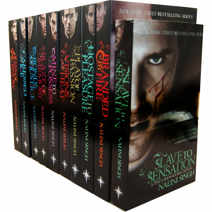 Nalini Singh The Psy Changeling Series 10 Books Collection Pack Set - The Book Bundle