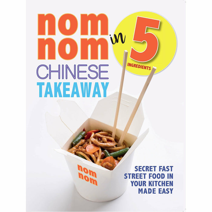 5 Simple Ingredients Slow Cooker, Plant Based Cookbook, Nom Nom Italy, Nom Nom Chinese Takeaway 4 Books Collection Set - The Book Bundle
