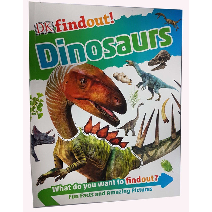 DK Findout! Series with Fun Facts and Amazing Pictures 6 Books Collection Set (Dinosaurs, Animals, Earth, Human Body, Science, Solar System) - The Book Bundle