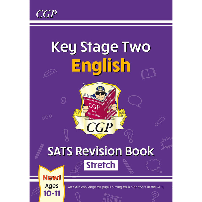 CGP New KS2 Maths SATS Revision Book Ages 10-11, Stretch, (for the 2020 tests) 4 Books Collection Set - The Book Bundle