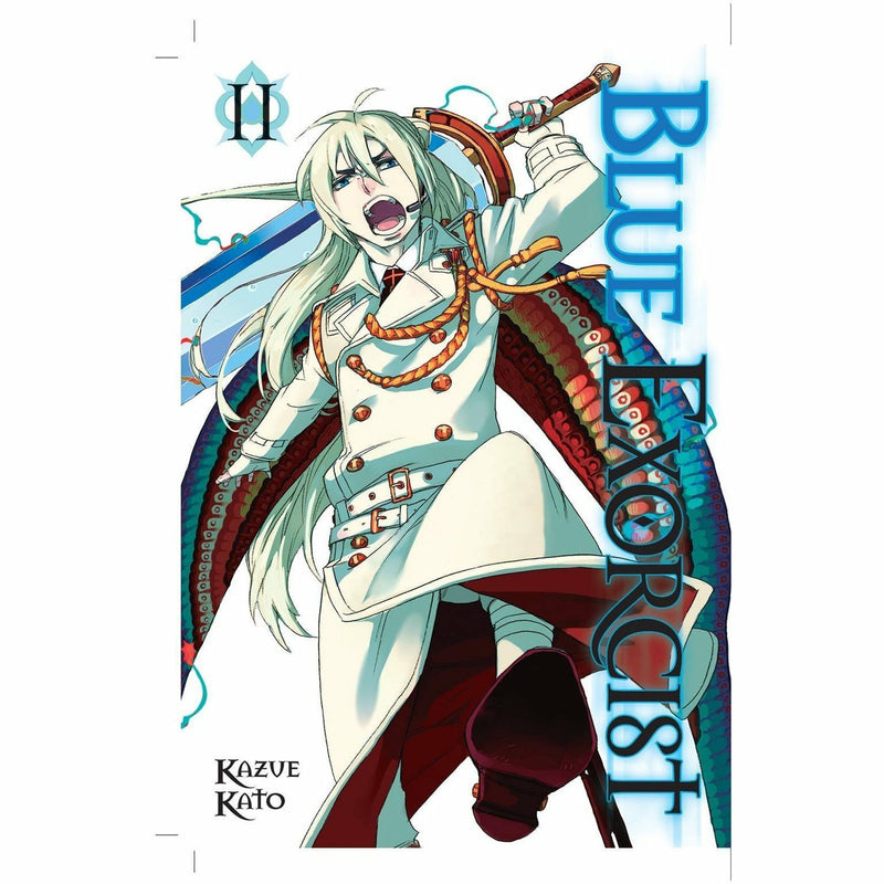 Blue Exorcist 5 Books collection set by Kazue Kato, paperback series 3, featuring characters from the manga series.