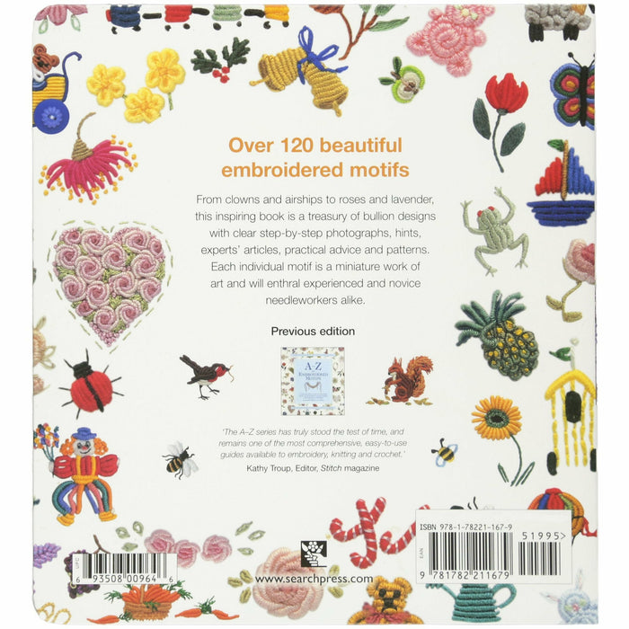 A-Z of Embroidered Motifs (Search Press Classics) (A-Z of Needlecraft) - The Book Bundle