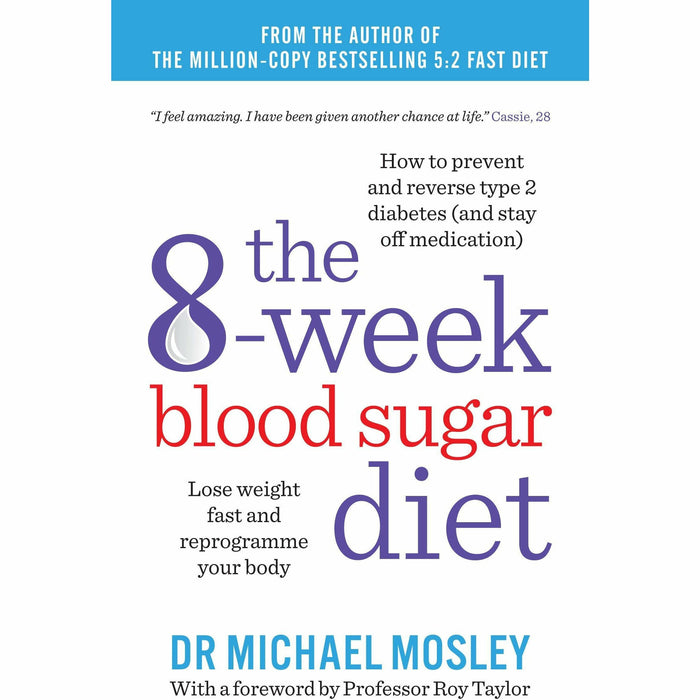 8-week blood sugar diet, 5:2 cookbook, diet book, go lean and veggie and vegan 5 books collection set - The Book Bundle