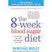 8 week blood sugar diet, nom nom fast 800 cookbook, fast diet for beginners, vegetarian 5 2 fast diet, complete ketofast 5 books collection set - The Book Bundle