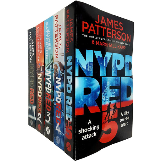 James Patterson NYPD Red Collection 5 Books Set (Book 1-5) - The Book Bundle