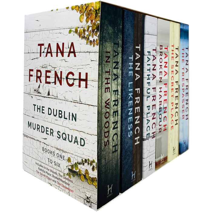 Dublin Murder Squad Series Books 1 - 6 Collection Box Set by Tana French (In The Woods, Likeness, Faithful Place, Broken Harbour) - The Book Bundle