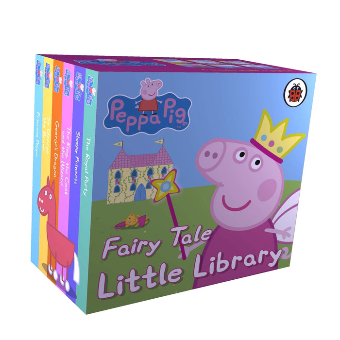 Peppa Pig Library Series Collection 14 Books Set (Bedtime,Fairy Tale Little) - The Book Bundle