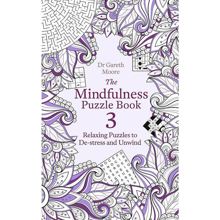 The Mindfulness Puzzle Book 3: Relaxing Puzzles to De-Stress and Unwind (Mindfulness Puzzle Books) - The Book Bundle