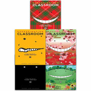 Assassination Classroom 5-book collection set by Yusei Matsui, paperback fiction series, featuring colorful cover artwork.