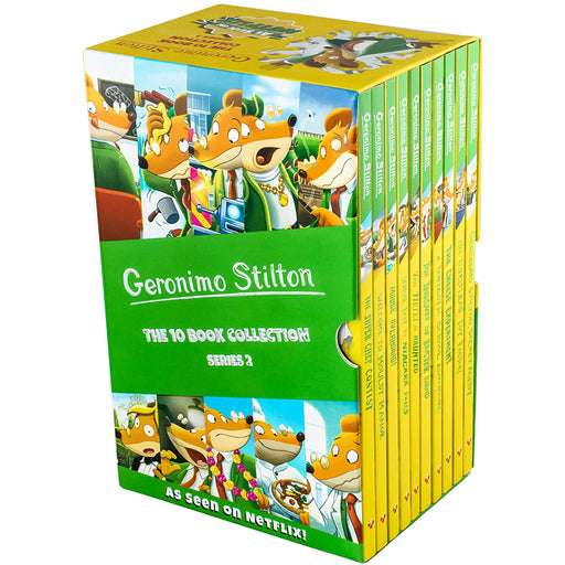 Geronimo Stilton: The 10 Book Collection Series 2 Box Set - The Book Bundle