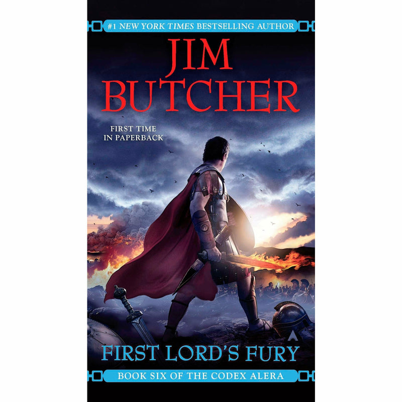 Codex Alera Book Series 6 Books Collection Set by Jim Butcher (Furies Of Calderon, Academ's Fury, Cursor's Fury, Captain's Fury, Princeps' Fury ) - The Book Bundle