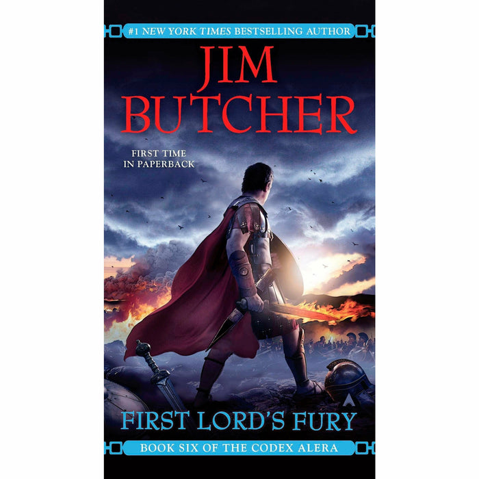 Codex Alera Book Series 6 Books Collection Set by Jim Butcher (Furies ...