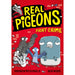 Real Pigeons series 3 Books Collection Set By Andrew McDonald (Real Pigeons Fight Crime, Real Pigeons Eat Danger & Real Pigeons Nest Hard) - The Book Bundle