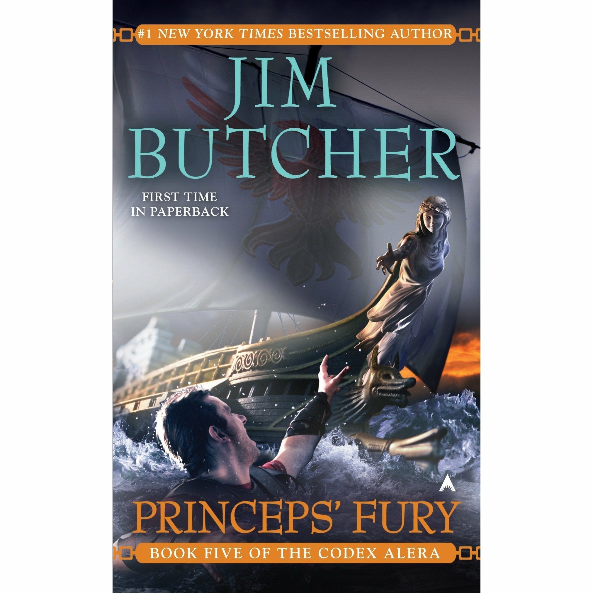 Codex Alera Book Series 6 Books Collection Set by Jim Butcher (Furies