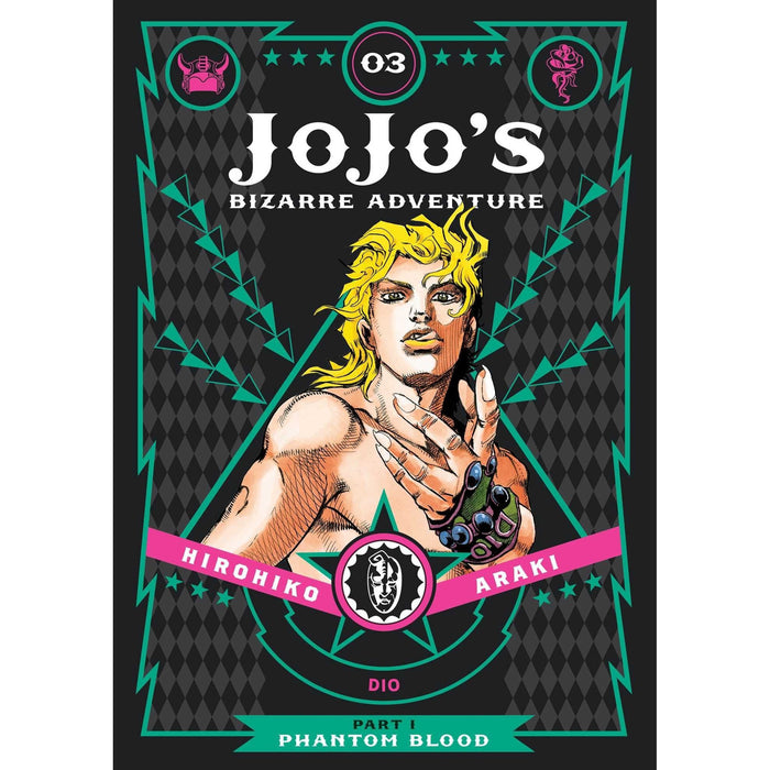 JoJo's Bizarre Adventure Part 1 Phantom Blood Collection 3 Books Bundle with Gift Journal - The Book Bundle
