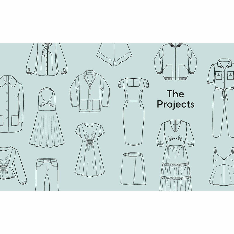 Hardcover book titled "The Great British Sewing Bee: Sustainable Style Sewing Projects" by Caroline Akselson and Alexandra Bruce.
