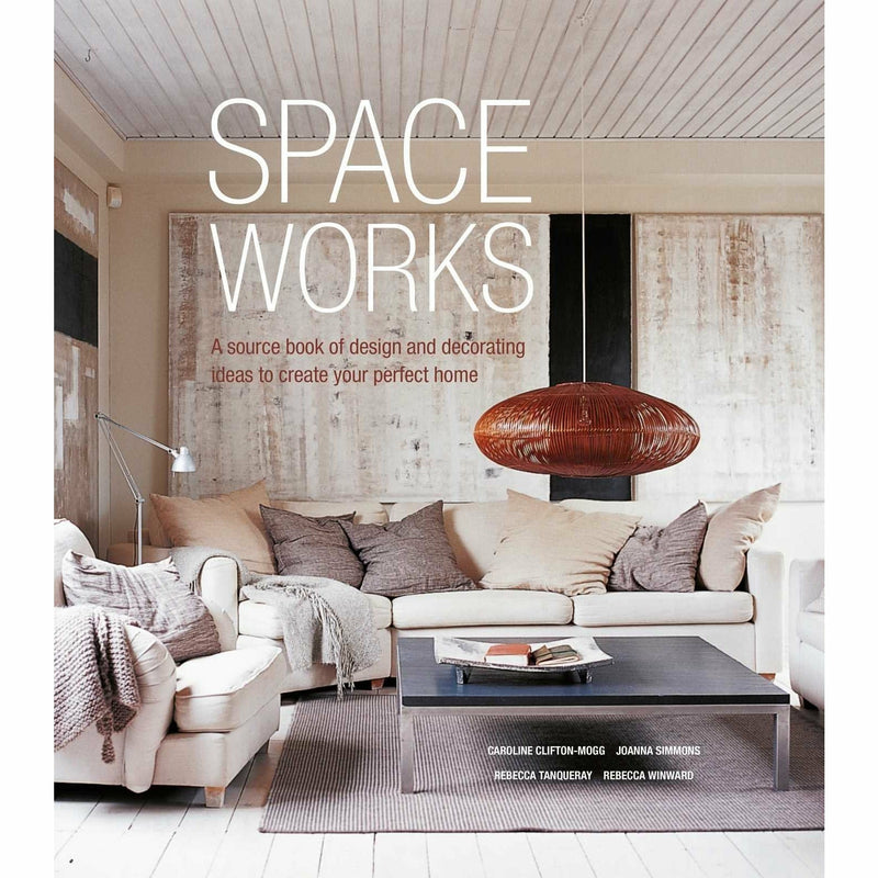 Space Works & Urban Pioneer 2-book collection set by Caroline Clifton-Mogg, includes hardcover books with gift journal, non-fiction.