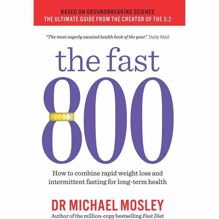 The fast 800 michael mosley, food wtf should i eat, eat dirt, glow15, fast diet for beginners 5 books collection set - The Book Bundle