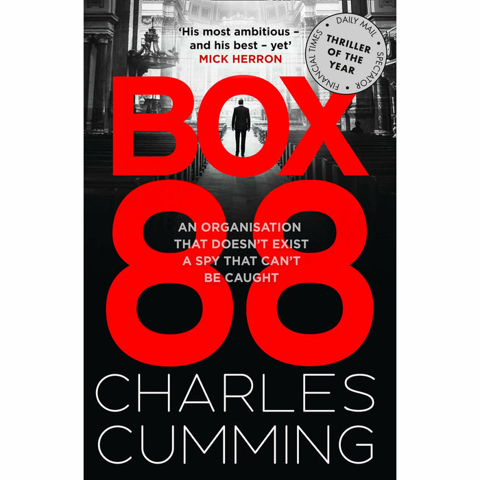 Box 88 2 book series Set By  Charles Cumming (BOX 88, JUDAS 62) NEW - The Book Bundle