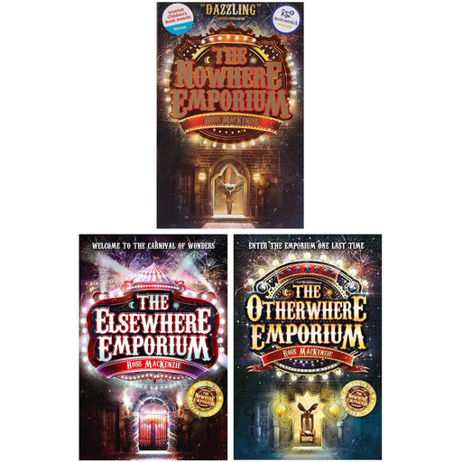 The Nowhere Emporium by Ross MacKenzie 3 Books Collection Set (The Nowhere Emporium, The Elsewhere Emporium & The Otherwhere Emporium) - The Book Bundle