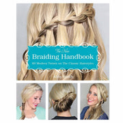 Paperback "New Braiding Handbook" by Abby Smith, featuring hairstyle illustrations and step-by-step braiding techniques.