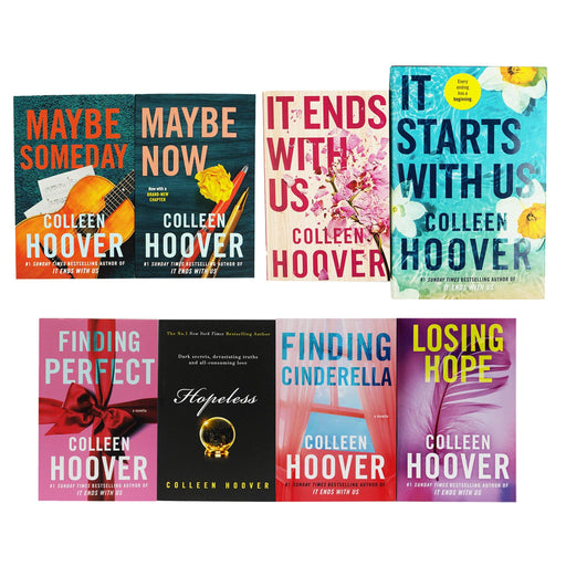 Colleen Hoover 8 Books Collection Set [Losing Hope, Finding Cinderella, Hopeless, Finding ) - The Book Bundle