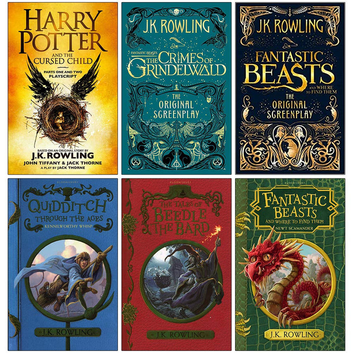 J.K. Rowling 6 Books Collection  Set Paperback NEW - The Book Bundle