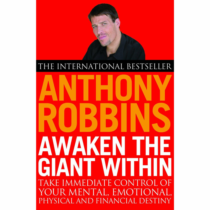 Tony Robins 3 Books Collection Set (Awaken The Giant Within, Unlimited Power, Money Master the Game) - The Book Bundle