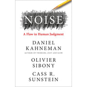 Noise [Hardcover] & Thinking Fast and Slow By Daniel Kahneman 2 Books Collection Set - The Book Bundle