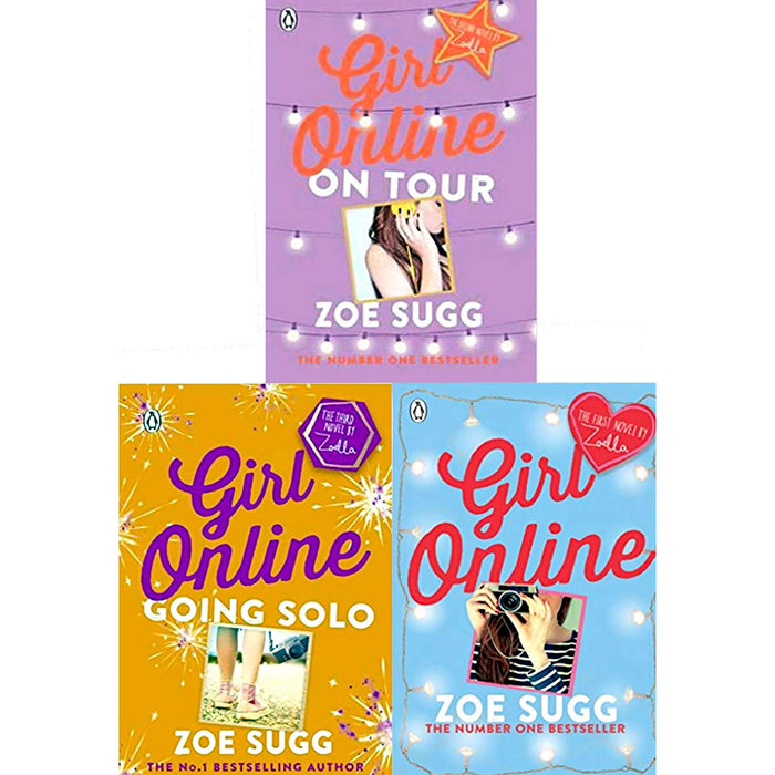 Girl Online 3 books collection (Girl Online ,Girl Online: On Tour, (HB )Girl Online: Going Solo ) - The Book Bundle