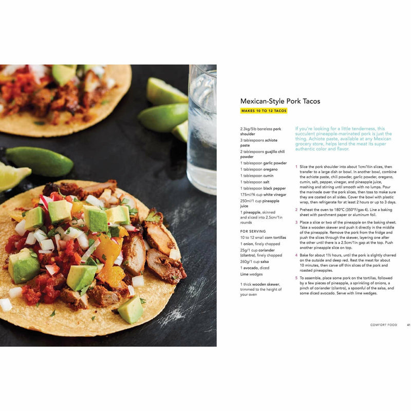 Tasty hardcover cookbook titled "Latest and Greatest" showing colorful food dishes on the cover.