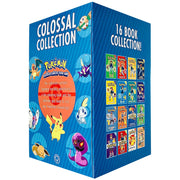 Pokémon Colossal Collection 16 Books Box Set (Ash's Big Challenge, Pokémon Peril) - The Book Bundle