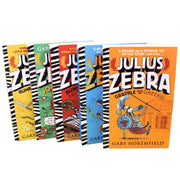 Julius Zebra Series The Toga-Tasic 5 Books Collection Box Set by Gary Northfield (Rumble with the Romans) - The Book Bundle
