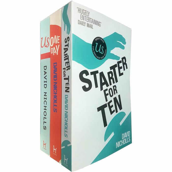 David Nicholls Collection 3 Books Set (Us, Starter For Ten, One Day) - The Book Bundle