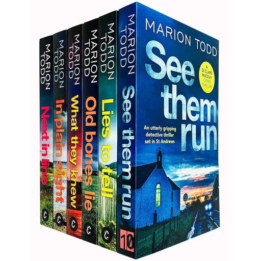 Detective Clare Mackay Series 6 Books Collection Set By Marion Todd - The Book Bundle