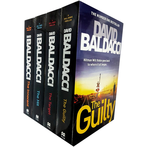 David baldacci will robie series 4 books collection set - The Book Bundle