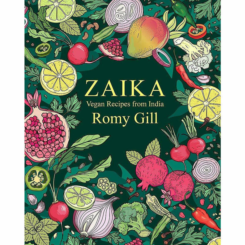 Set of three vegan and vegetarian recipe books featuring street food and 5:2 fast diet by Romy Gill, Roli Books, and Iota.