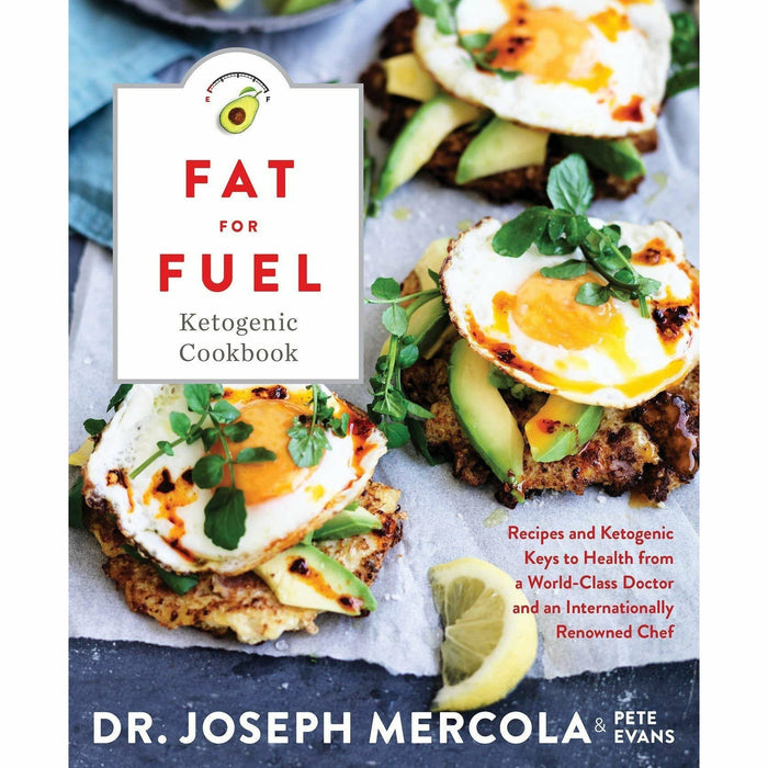 Fat for fuel ketogenic cookbook[hardcover] and glow15 and clean & lean and spiralize 4 books collection set - The Book Bundle