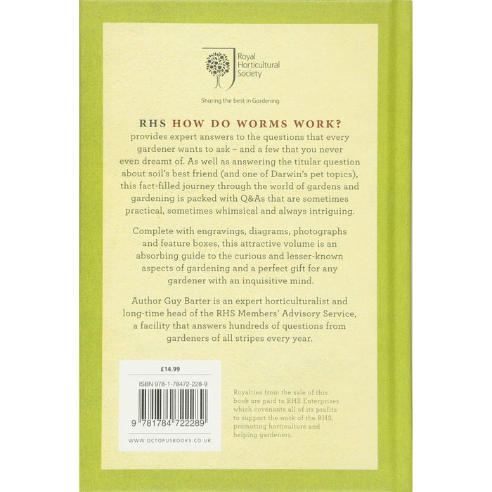RHS How Do Worms Work?: A Gardener's Collection of Curious Questions and Astonishing Answers - The Book Bundle
