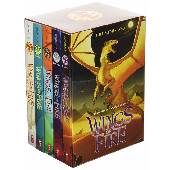 Wings of Fire Boxset, Books 1-5 (Wings of Fire) - The Book Bundle