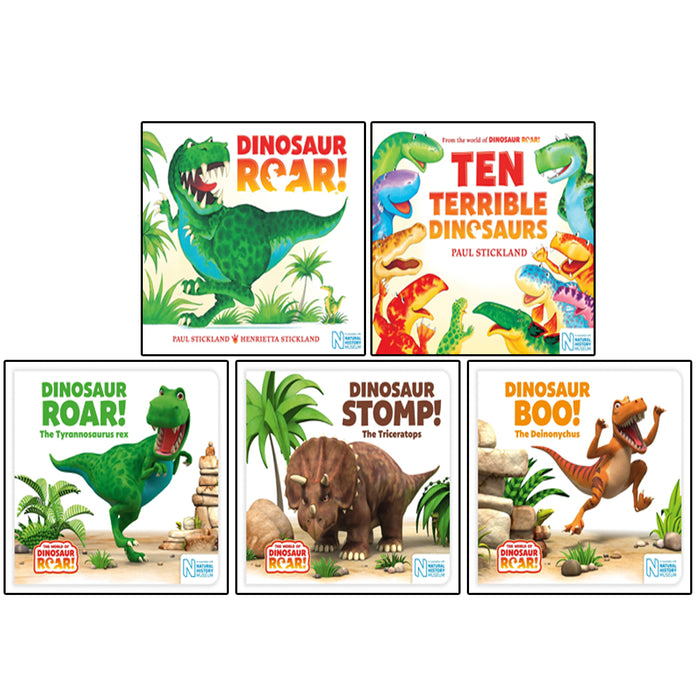 The World of Dinosaur Roar 5 Books Collection Set (Dinosaur Roar!,Terrible,Roar) - The Book Bundle