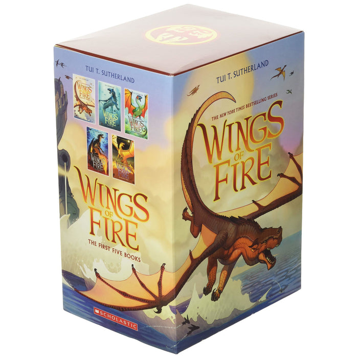 Wings of Fire Boxset, Books 1-5 (Wings of Fire) - The Book Bundle