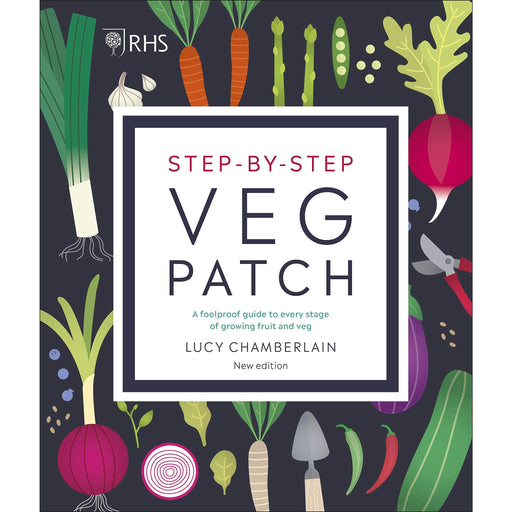 RHS Step-by-Step Veg Patch: A Foolproof Guide to Every Stage of Growing Fruit and Veg - The Book Bundle