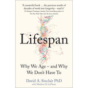 Lifespan [Hardcover], The Telomere Effect, How Not To Die 3 Books Collection Set - The Book Bundle