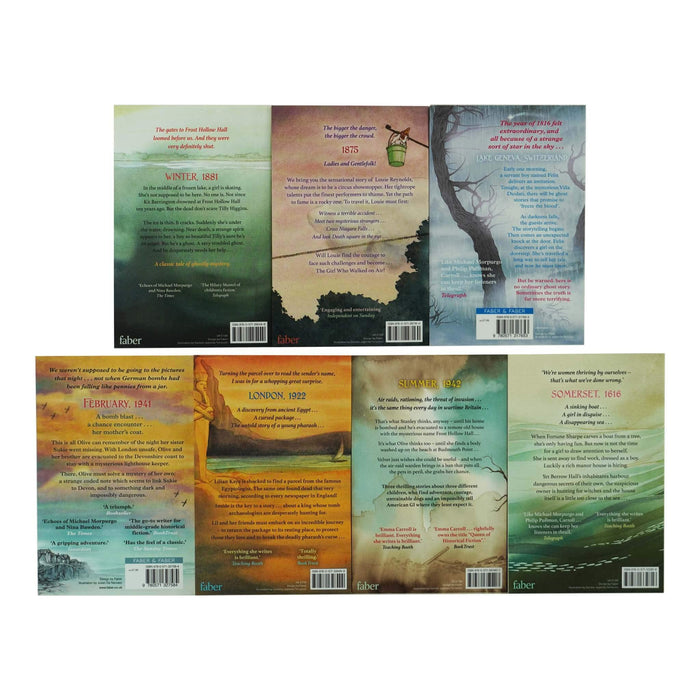 Emma Carroll 7 Books Collection Set Letters From The Lighthouse, Frost Hollow Hall - The Book Bundle