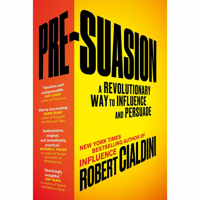 Never Split the Difference, Influence The Psychology of Persuasion, Pre-Suasion 3 Books Collection Set - The Book Bundle