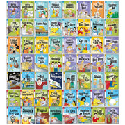Collection of Oxford Reading Tree Biff, Chip, and Kipper Stage 1-3 paperback books by OUP Oxford for ages 3-5, featuring colorful covers.