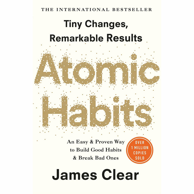 Two books from Random House: "Atomic Habits" by James Clear and "The Rise of Superman" by Steven Kotler, featuring their covers.